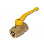 Кран газ.шаровый латунный CANDAN 3/4.DN 20